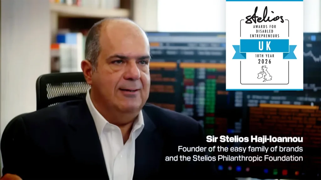 Stelios Awards Disabled Entrepreneurs UK 2026 Documentary youtube